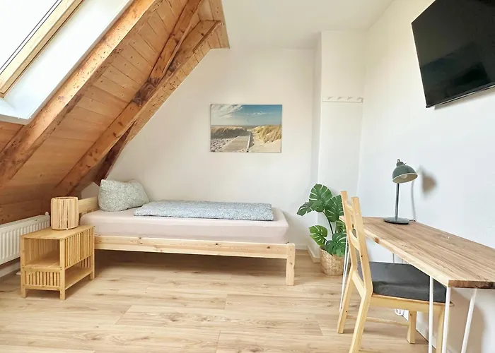 公寓 Haus In Ruhiger Umgebung Mit Garten 拉克维茨