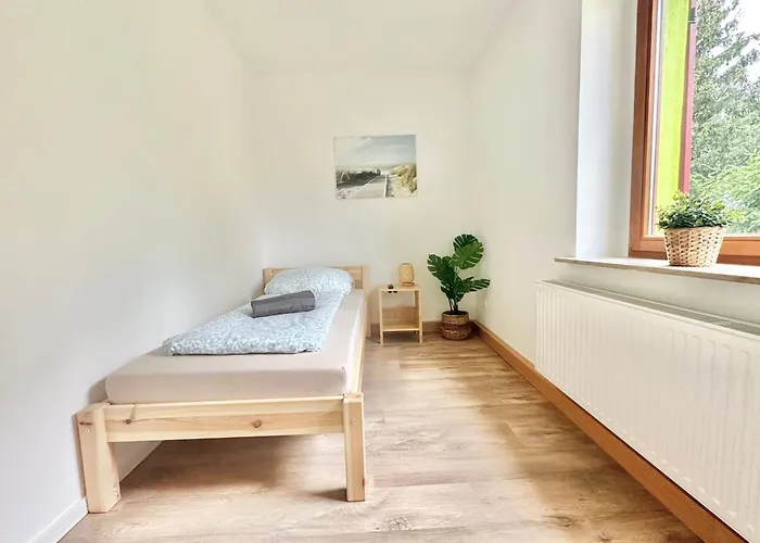 公寓 Haus In Ruhiger Umgebung Mit Garten